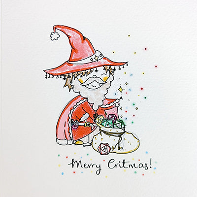 "Merry Critmas!" Greeting Card