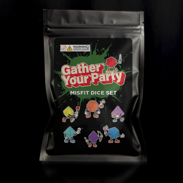 Gather Your Party: Misfit Mystery Dice Bag