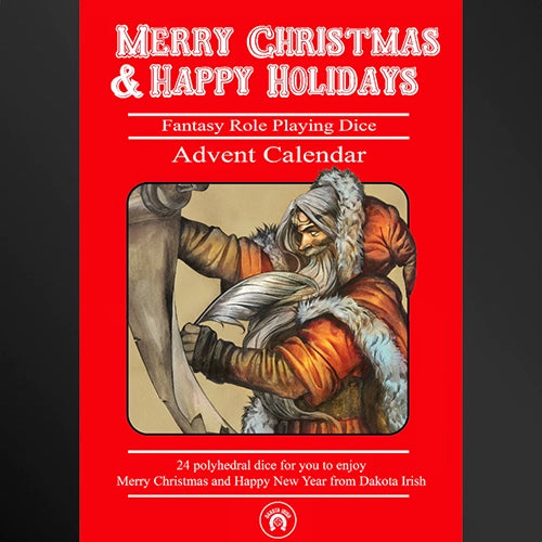 Premium D&D Dice Advent Calendar - Big Red Box