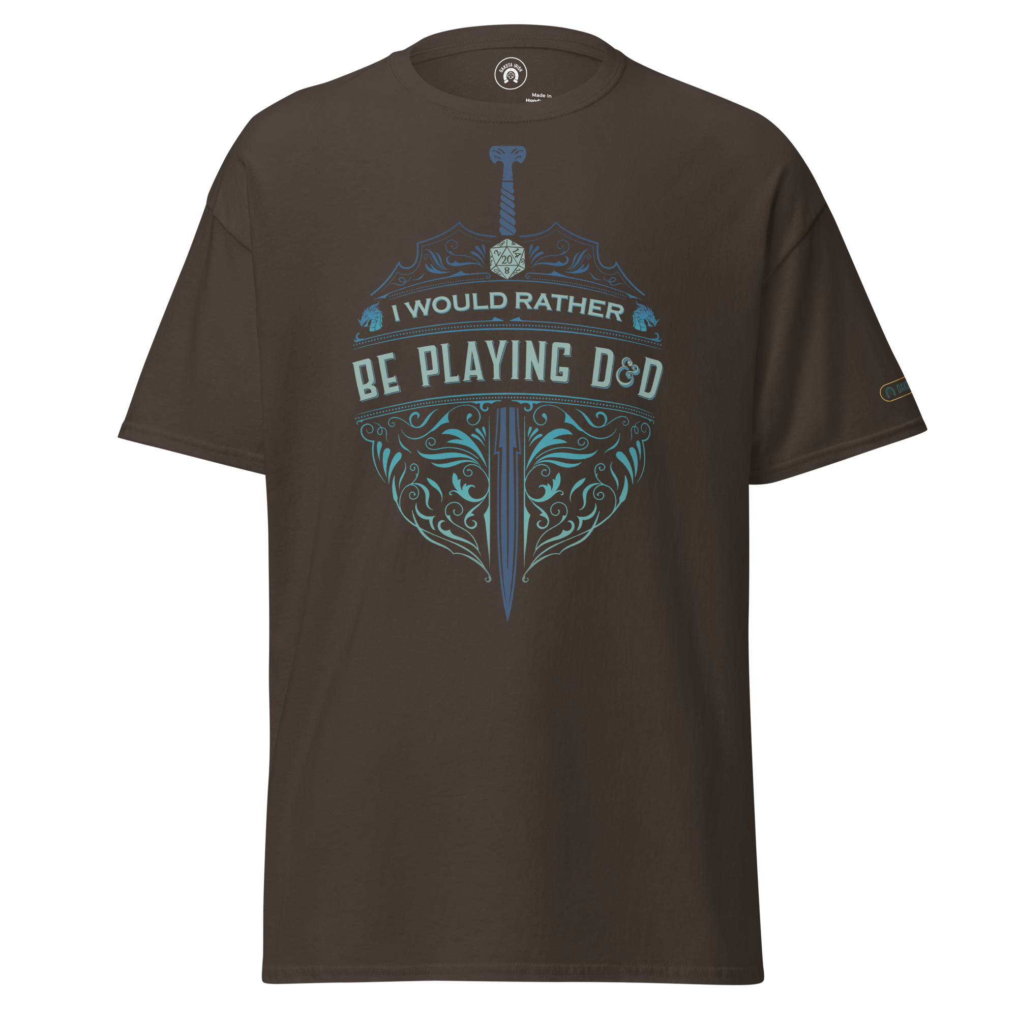 I'd Rather Be Playing D&D - classic tee