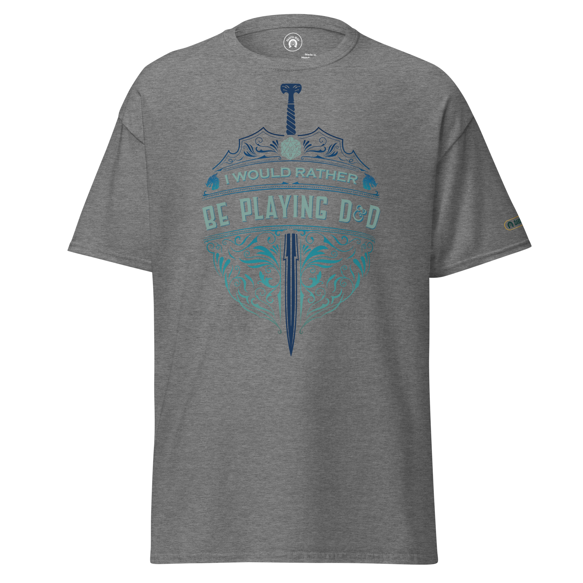 I'd Rather Be Playing D&D - classic tee