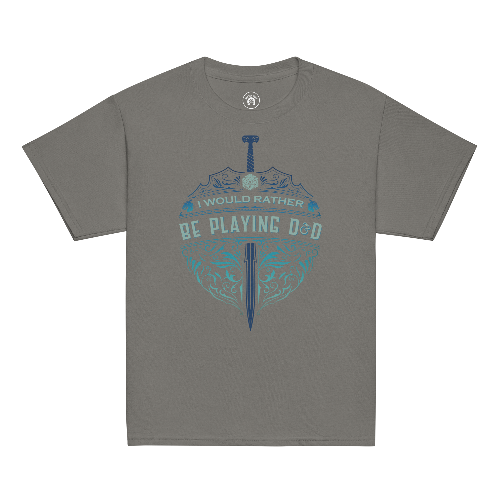 I'd Rather Be Playing D&D - youth classic tee