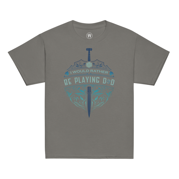 I'd Rather Be Playing D&D - youth classic tee