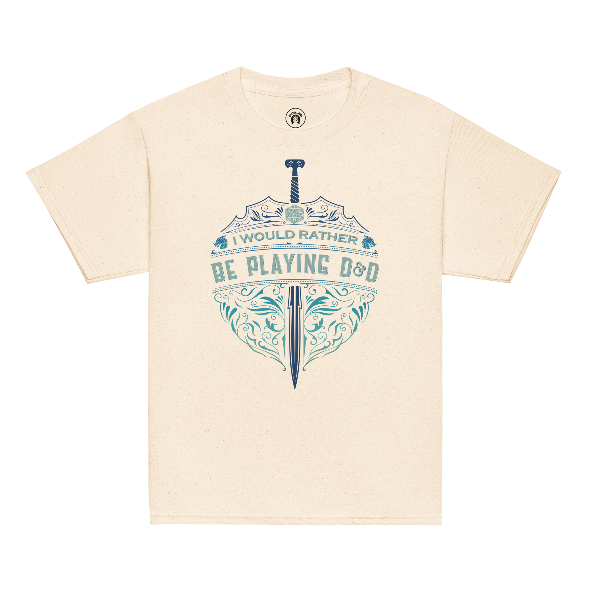 I'd Rather Be Playing D&D - youth classic tee
