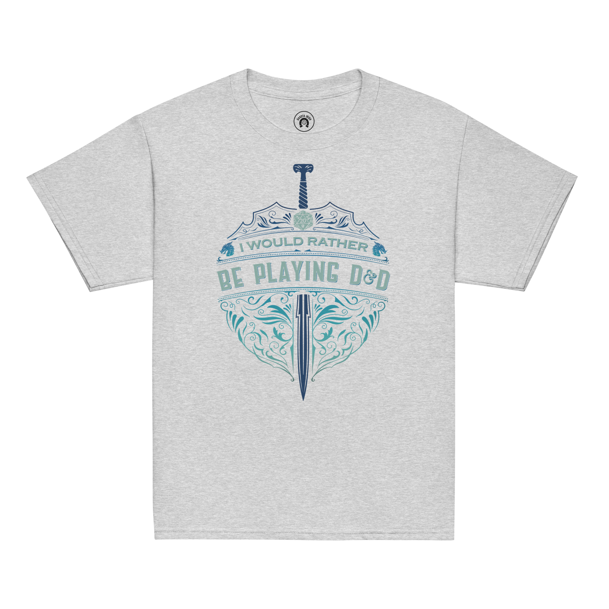 I'd Rather Be Playing D&D - youth classic tee