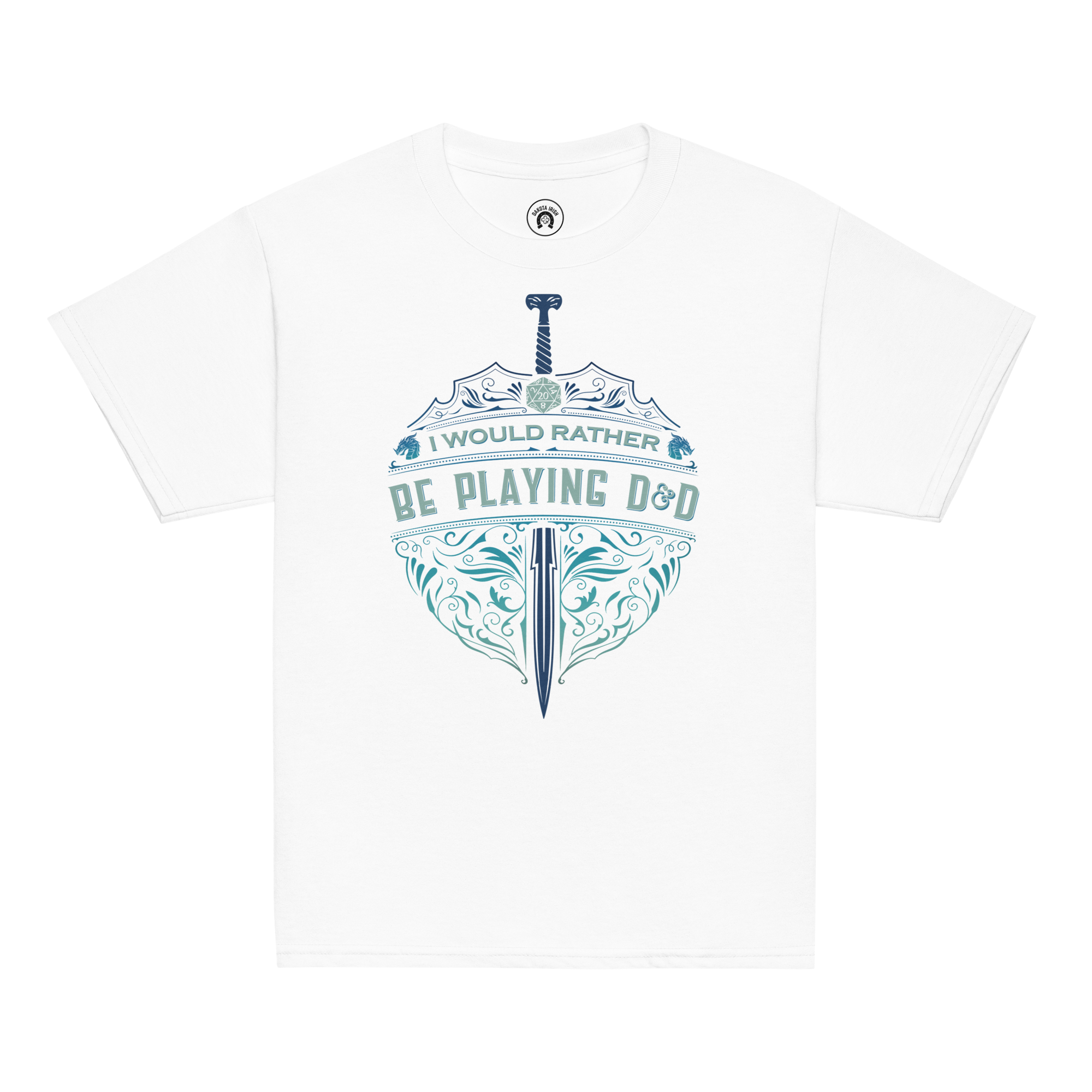I'd Rather Be Playing D&D - youth classic tee
