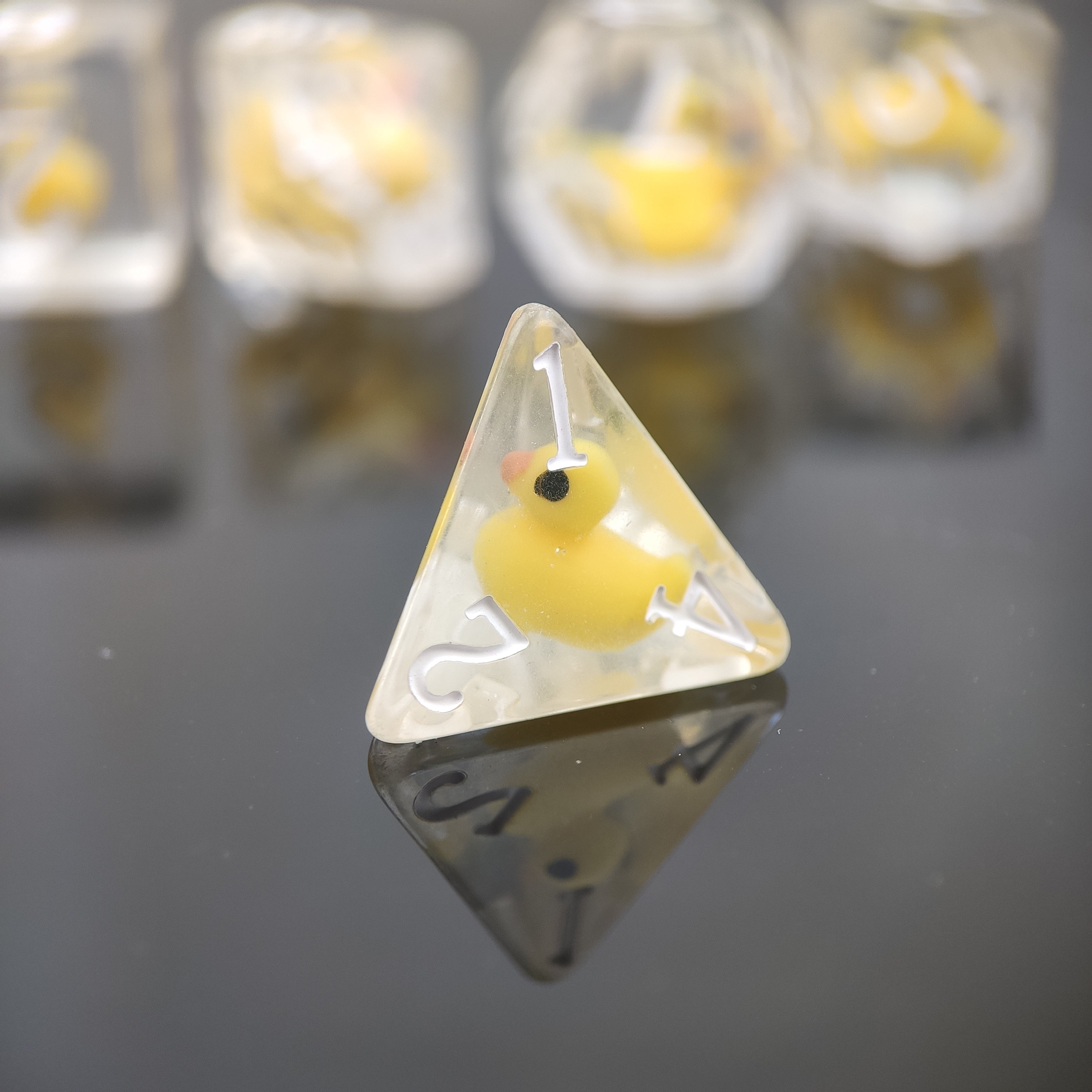 Yellow Ducky Dice