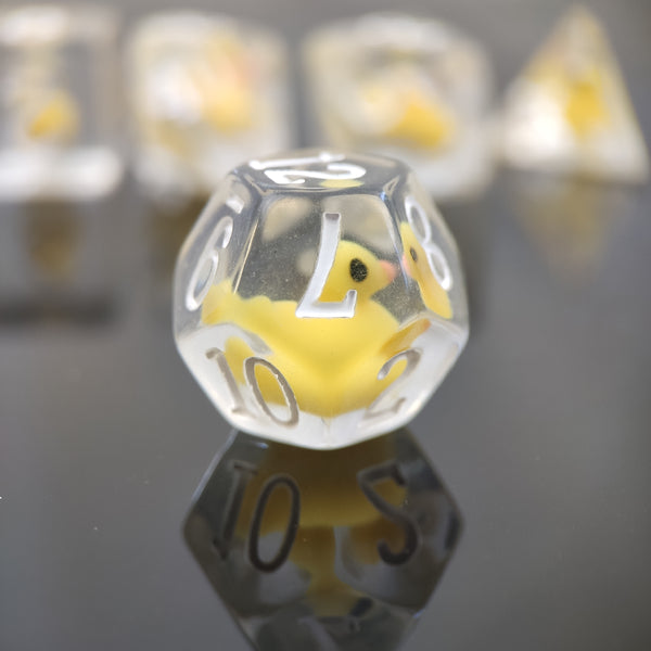 Yellow Ducky Dice