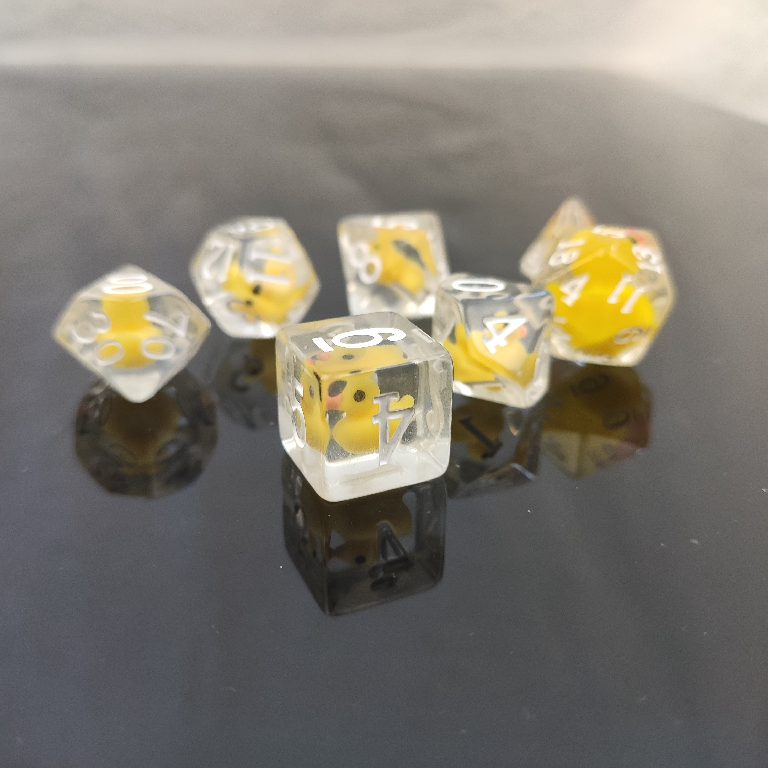 Yellow Ducky Dice