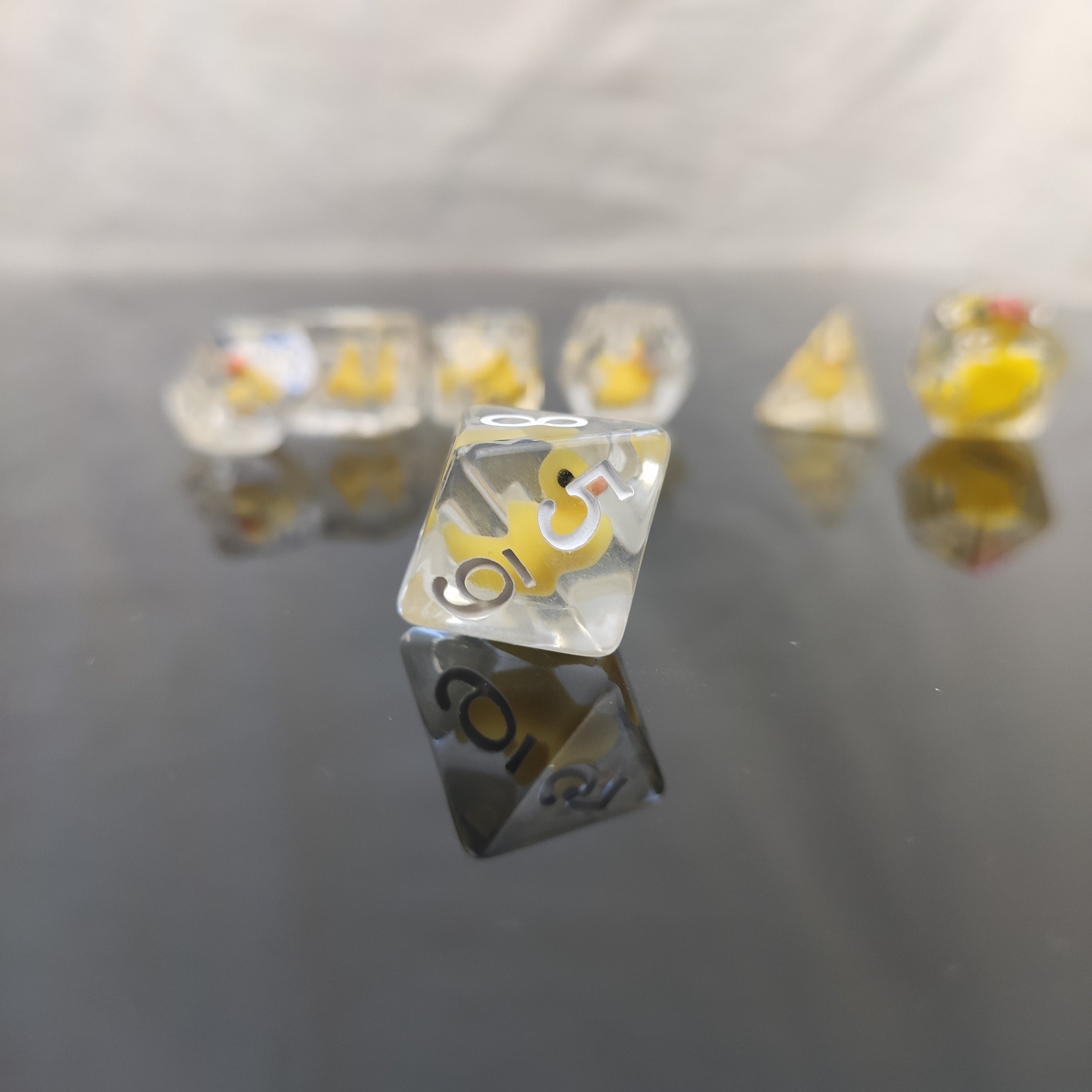 Yellow Ducky Dice