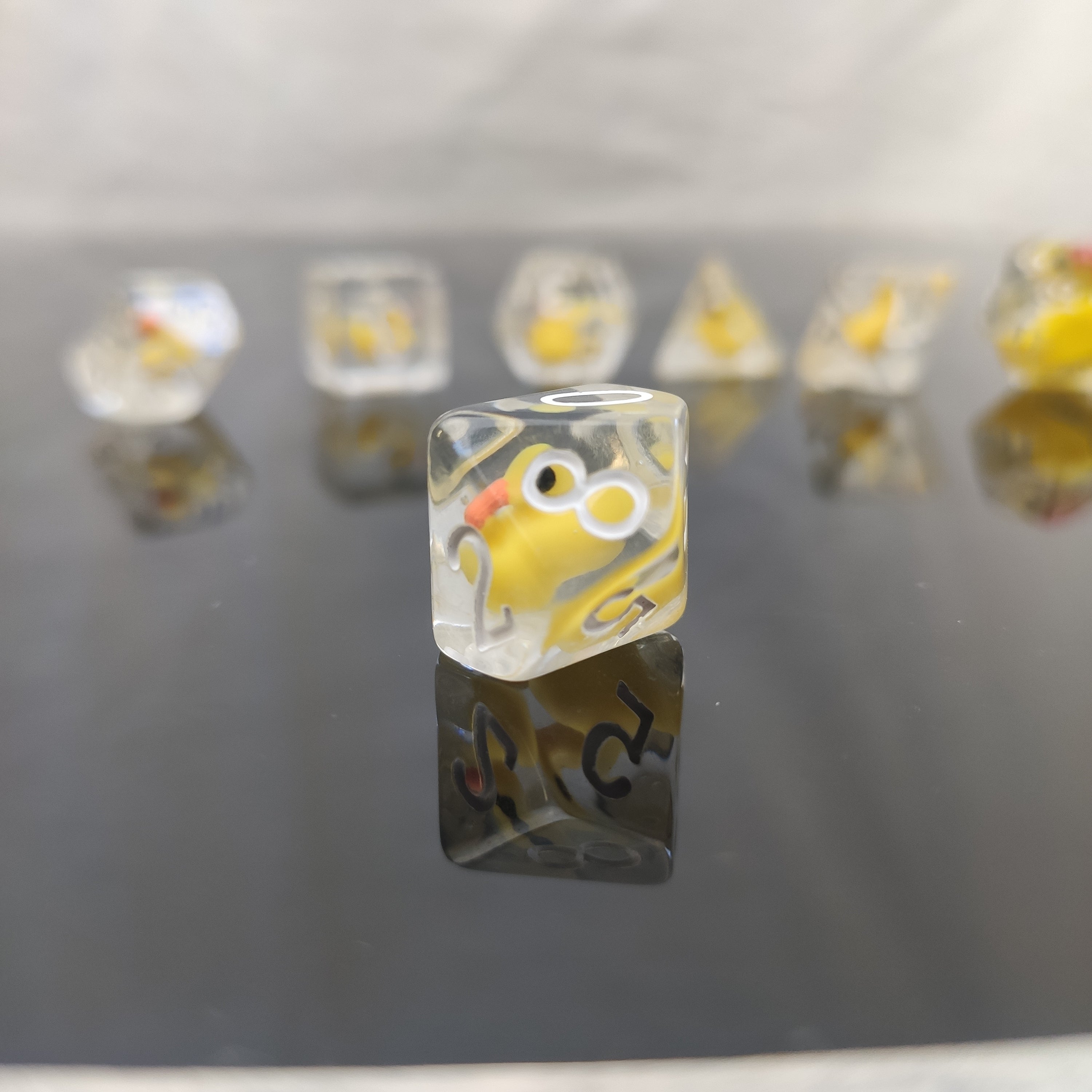 Yellow Ducky Dice