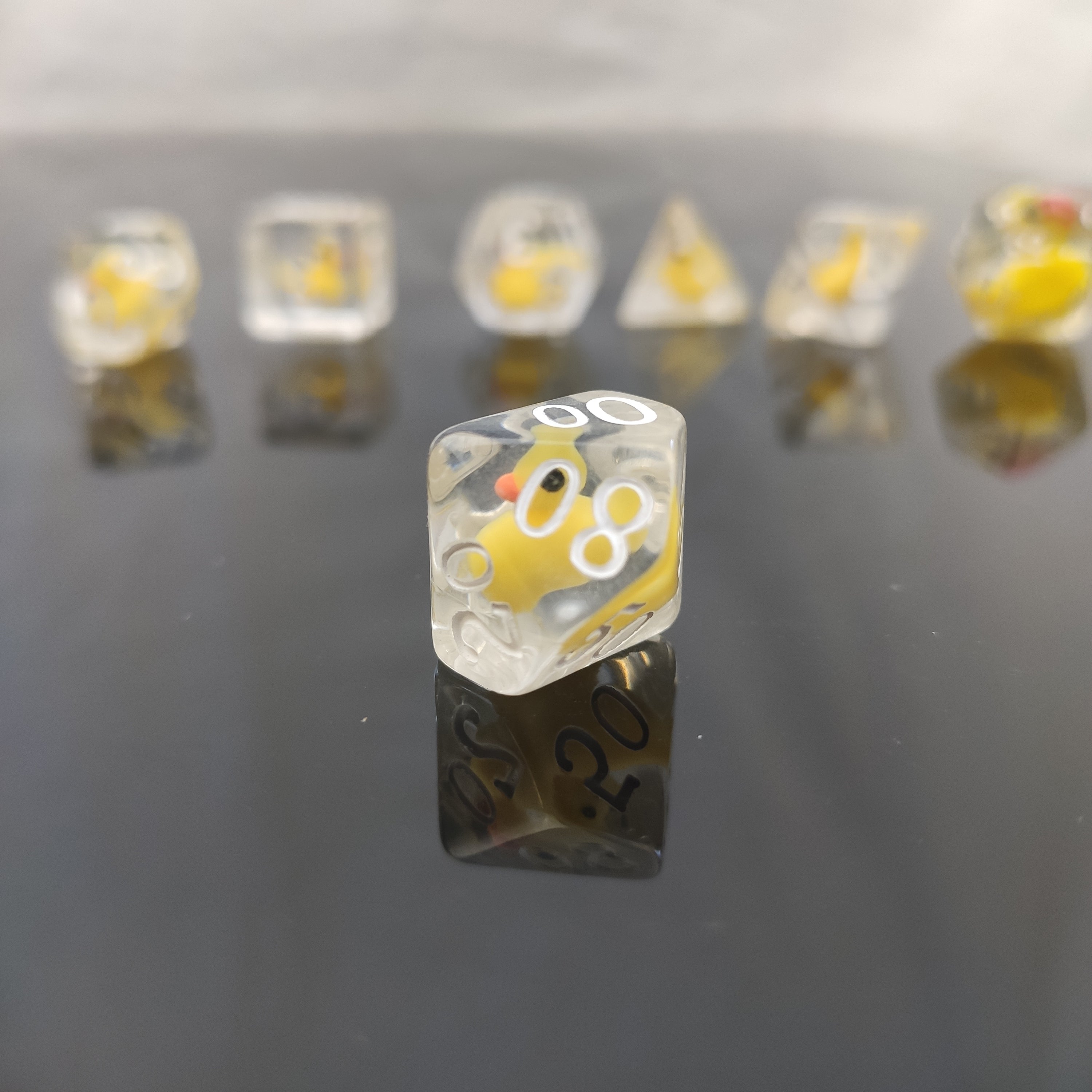 Yellow Ducky Dice
