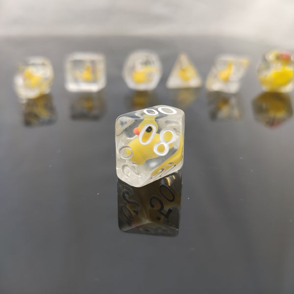 Yellow Ducky Dice