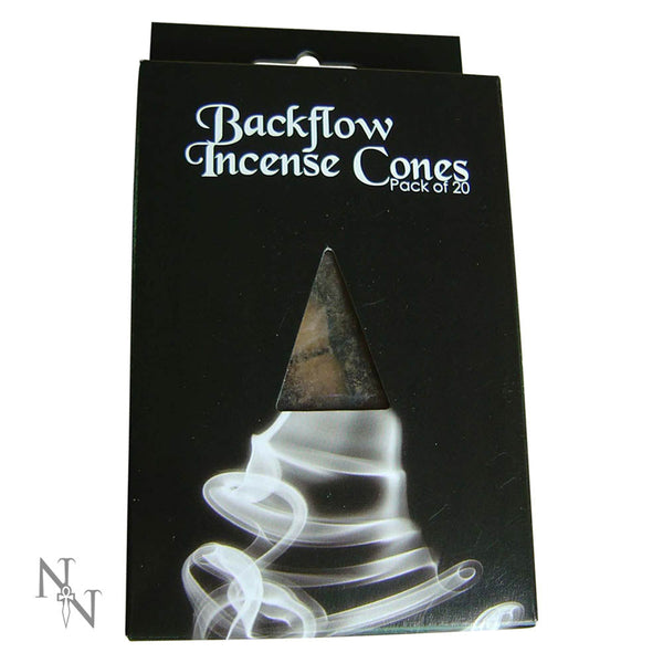 Backflow Incense Cones (pack of 20) - Rose