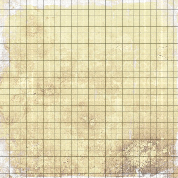 Papyrus Dry-Erase Battle Map w/ 1" squares - 48x36"